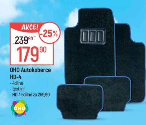 OHO Autokoberce HD-4