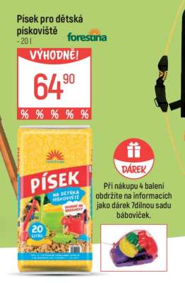Písek pro dětská pískoviště