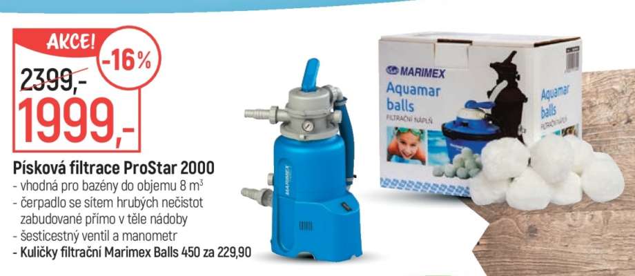 Písková filtrace ProStar 2000