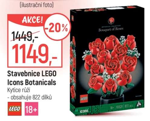 Stavebnice LEGO Icons Botanicals