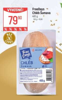 FreeDays Chléb Šumava