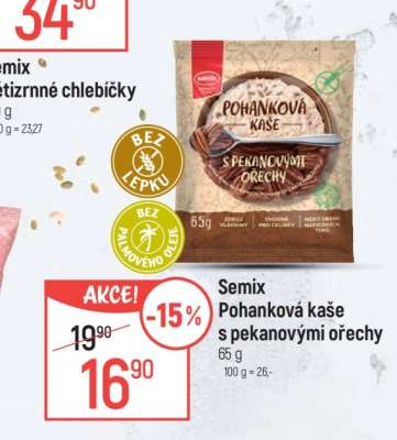 Semix Pohanková kaše s pekanovými ořechy