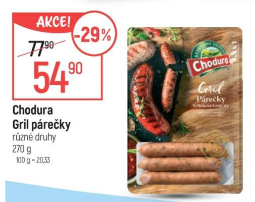 Chodura Gril Párečky