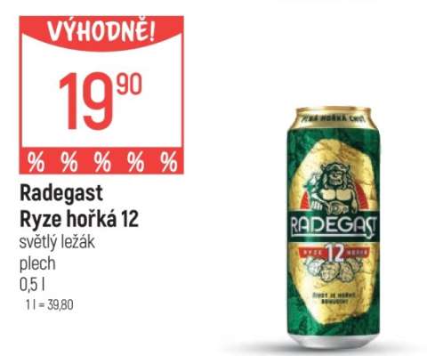 Radegast Ryze Hořká 12