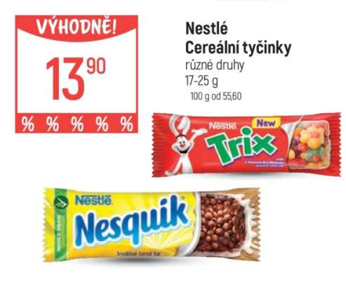 Nestlé Cereální tyčinky