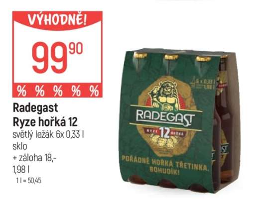 Radegast Ryze Hořká 12