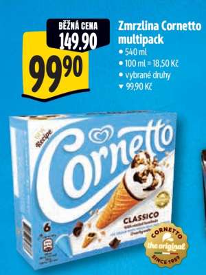 Zmrzlina Cornetto multipack