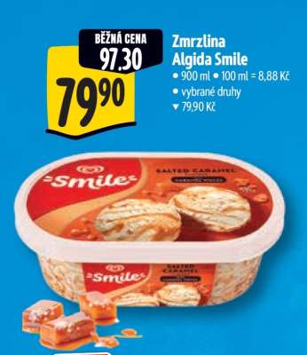 Zmrzlina Algida Smile