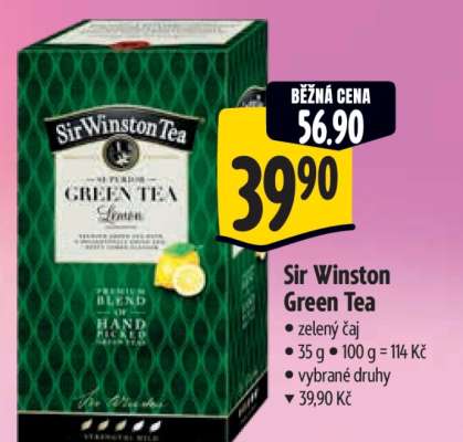 Sir Winston Green Tea
