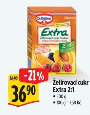 Želírovací cukr Extra 2:1