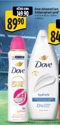 Dove Advanced Care Antiperspirant sprej