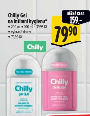 Chilly Gel na intimní hygienu