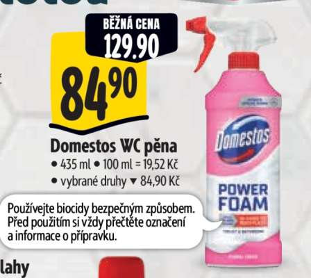 Domestos WC pěna