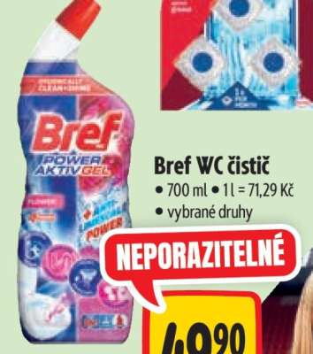 BREF WC čistič