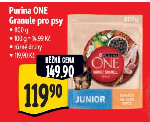 PURINA ONE Granule pro psy