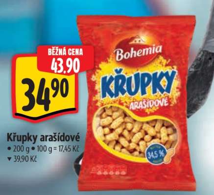 Křupky arašídové