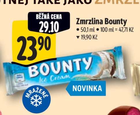 Zmrzlina Bounty