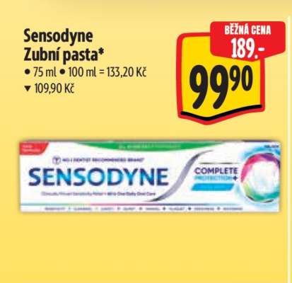 Sensodyne zubní pasta*
