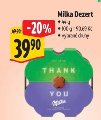 Milka dezert