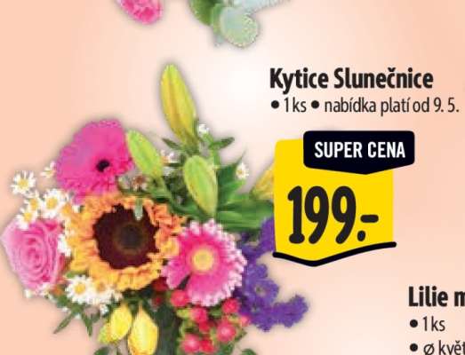 Kytice slunečnice
