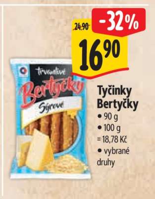 Tyčinky Bertyčky