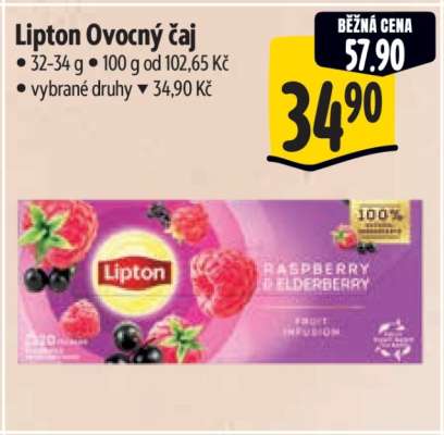 Lipton ovocný čaj