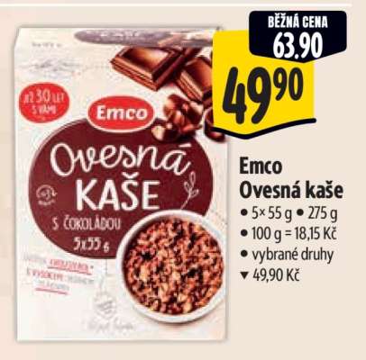 Emco ovesná kaše
