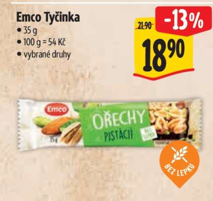 Emco tyčinka