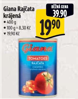 Giana Rajčata krájená