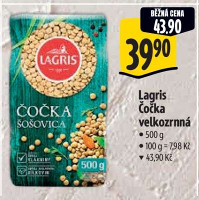 Lagris Čočka velkozrnná