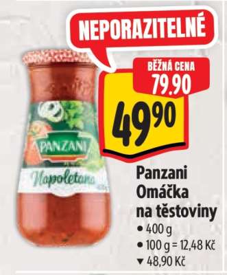 Panzani Omáčka na těstoviny