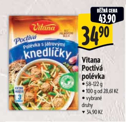 Vitana Poctivá polévka