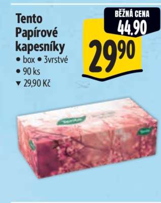 Tento papírové kapesníky