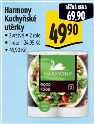 Harmony kuchyňské utěrky