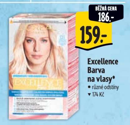 Excellence barva na vlasy