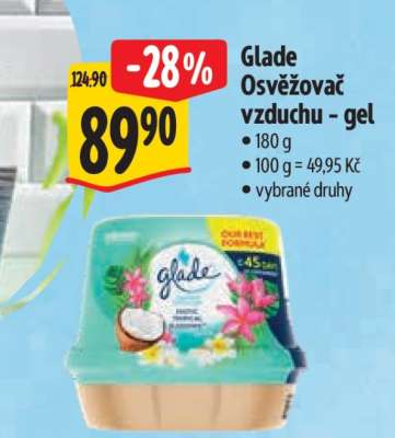 GLADE OSVĚŽOVAČ VZDUCHU – GEL