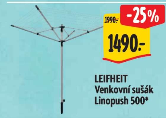 LEIFHEIT Venkovní sušák Linopush 500