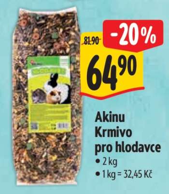 Akinu Krmivo pro hlodavce