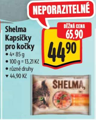 Shelma kapsičky pro kočky