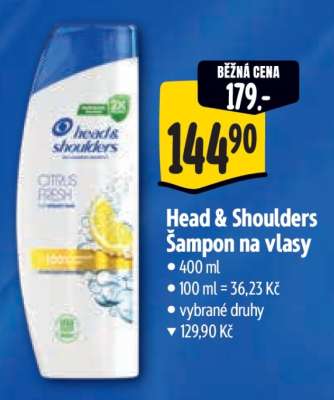 Head&Shoulders šampon na vlasy