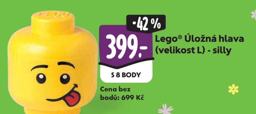 Lego Úložná hlava (velikost L) - silly