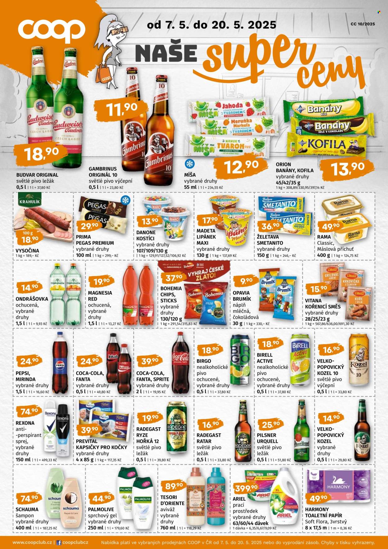 Leták coop TERNO - 7. 5. 2025 - 20. 5. 2025. 