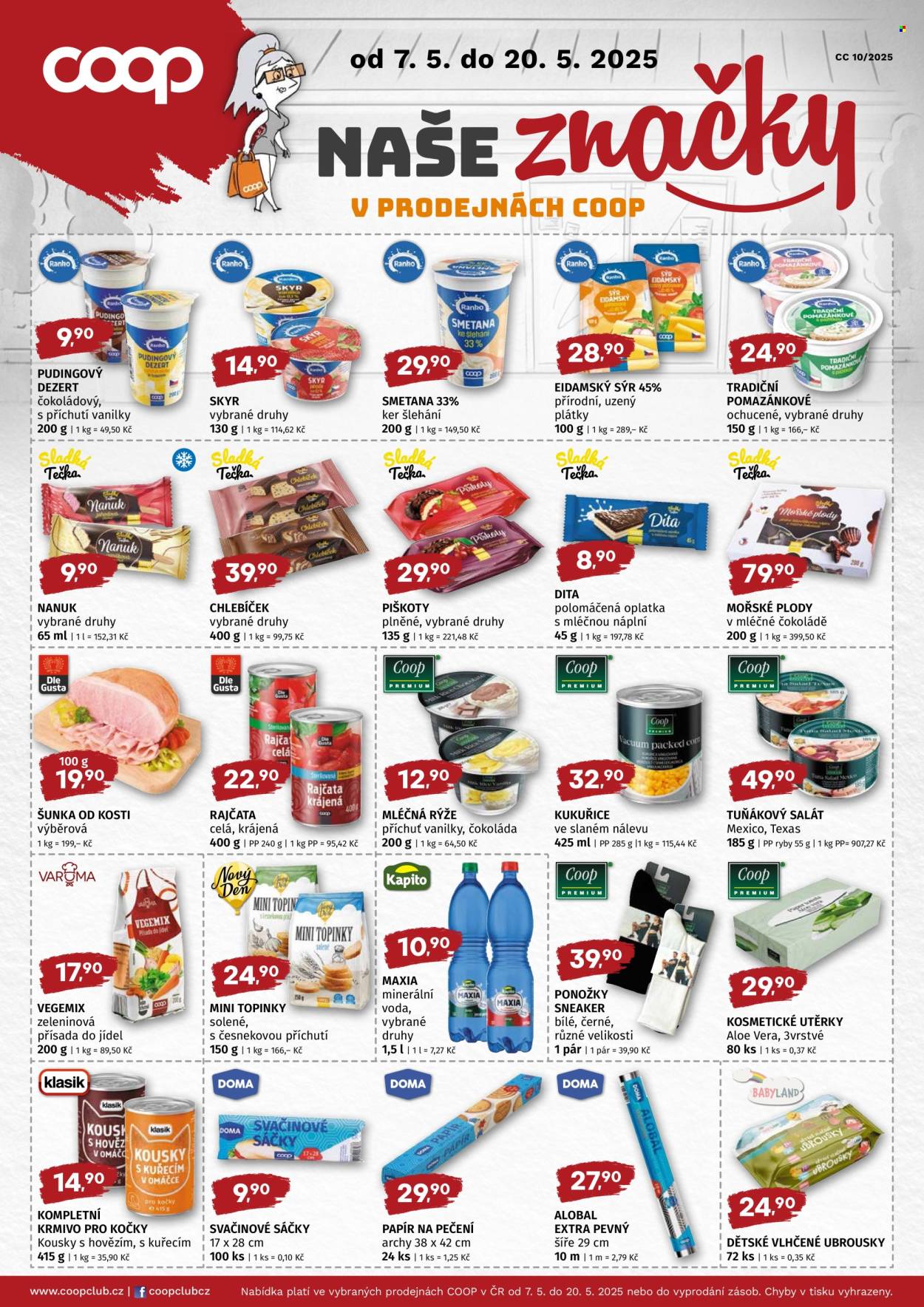 Leták coop TERNO - 7. 5. 2025 - 20. 5. 2025. 