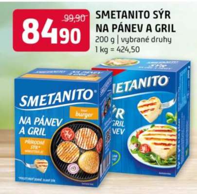 SMETANITO SÝR NA PÁNEV A GRIL