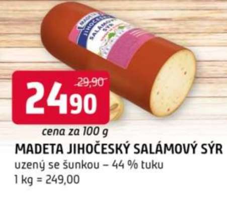 MADETA JIHOČESKÝ SALÁMOVÝ SÝR