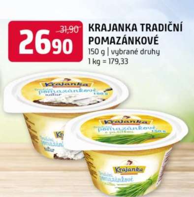 Krajanka tradiční pomazánkové