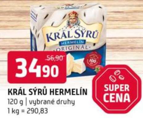 Král Sýrů Hermelín
