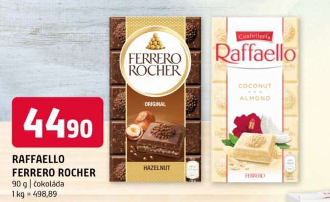 Raffaello, Ferrero Rocher