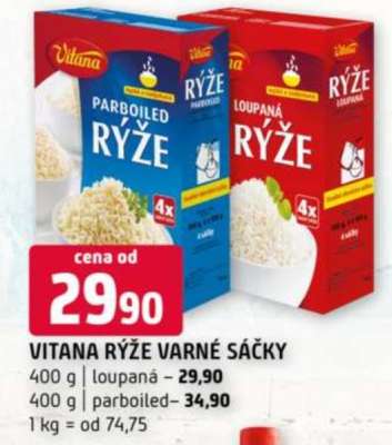 VITANA RÝŽE VARNÉ SÁČKY