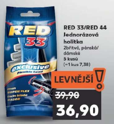 RED 33/RED 44 Jednorázová holítka